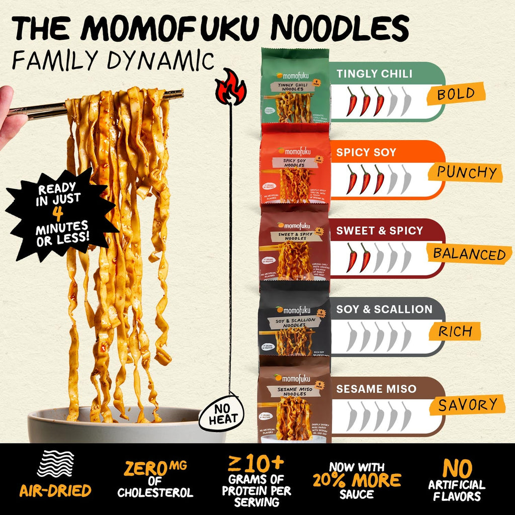 Sesame Miso Noodles | 12 Packs